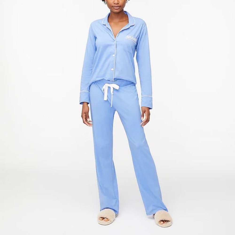 J Crew Knit Pajama Set XXS NWT
